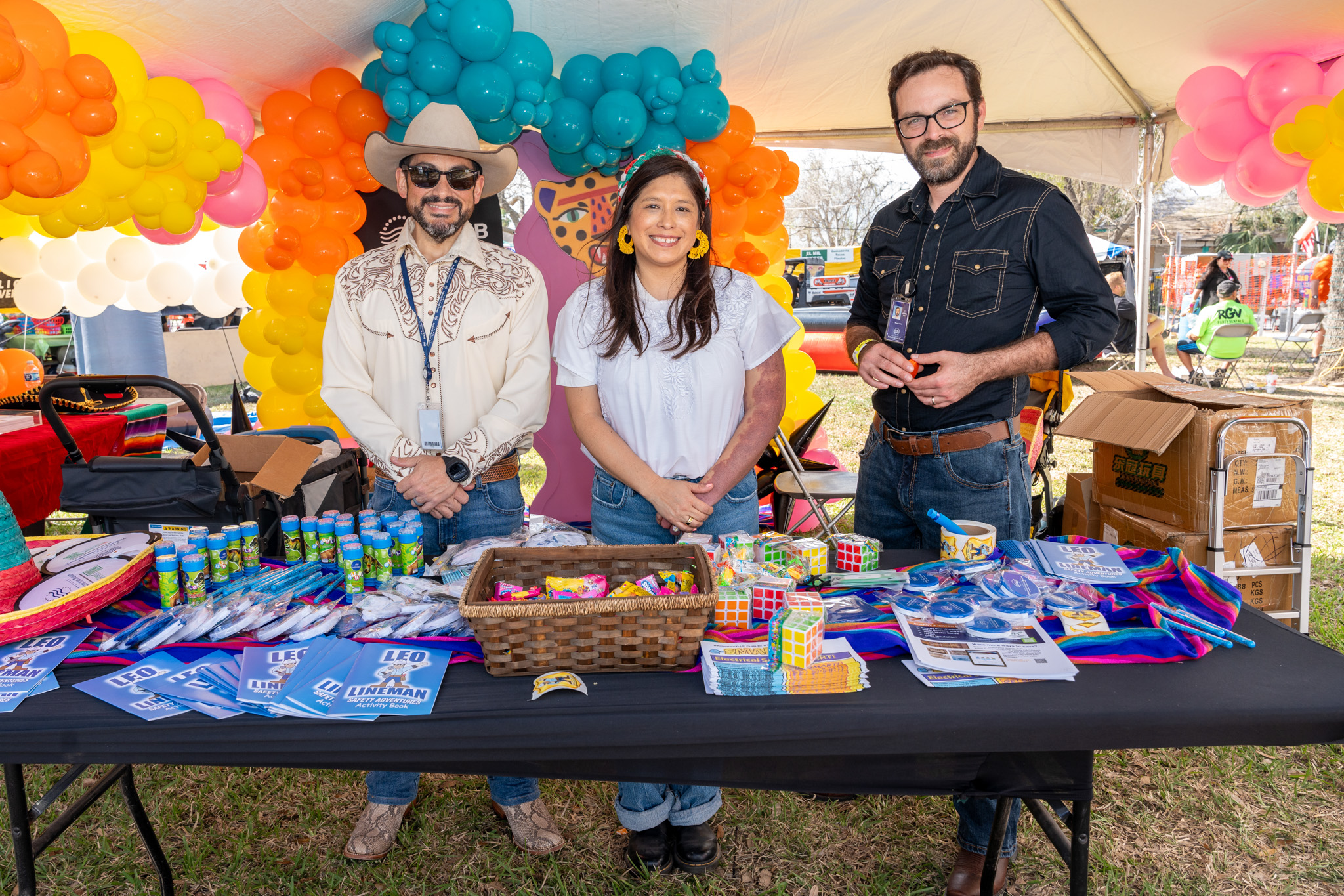 BPUB booth at Sombrero Fest